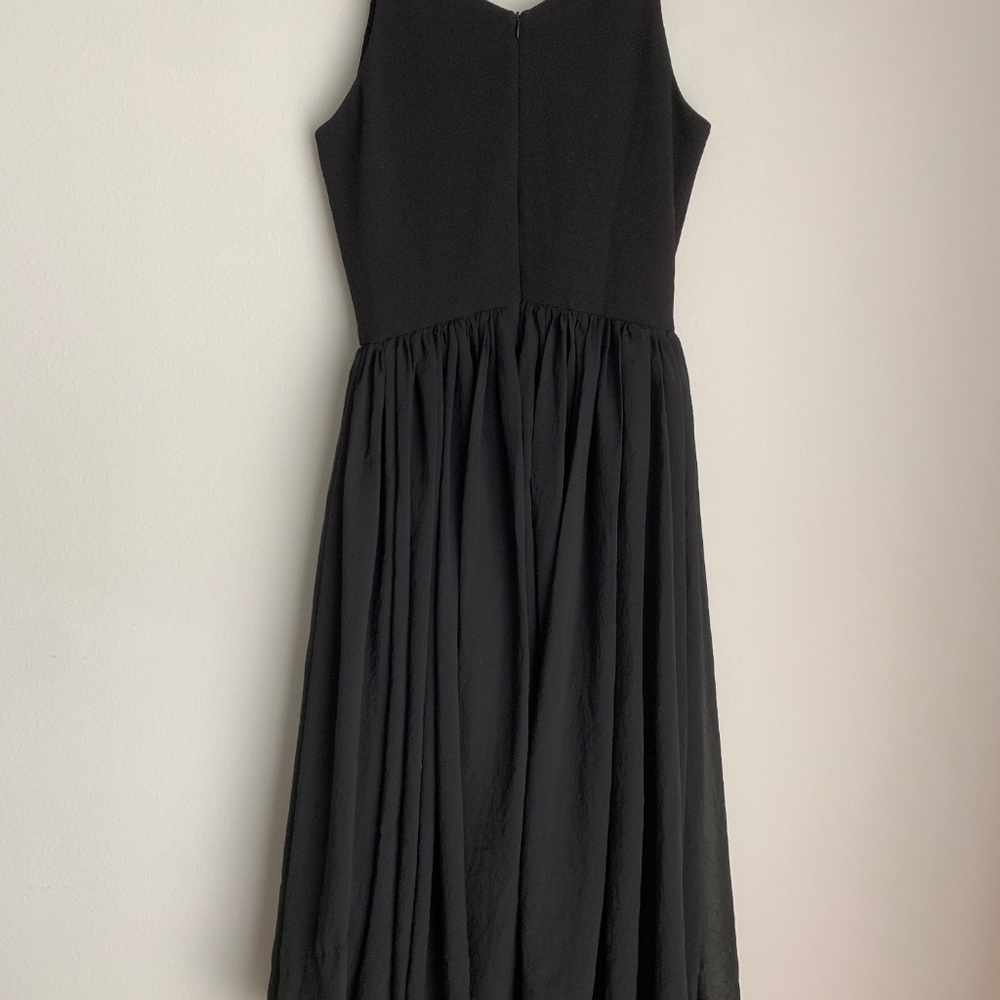 Dress the Population Alicia Black Midi Flare Dress - Picture 5 of 8
